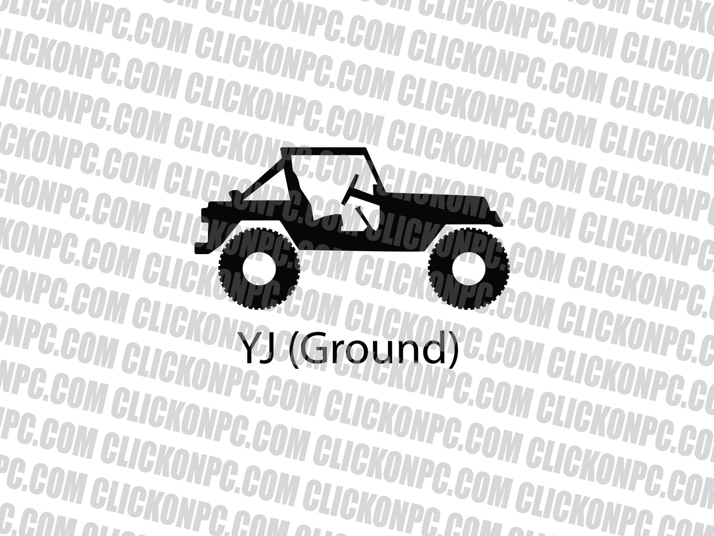 Jeep Wrangler Windshield/Window Sticker Easter Eggs - Who's chasing your jeep?