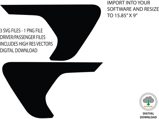 Digital Instant File, SVG Vector, Fits Jeep Wrangler JL/JT 2018+, Cricut Decal/Sticker Cut file, Distressed Flag