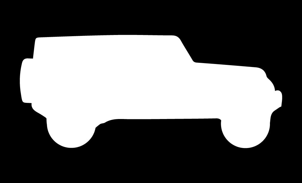 Jeep Wrangler Windshield/Window Sticker Easter Eggs - Who's chasing your jeep?