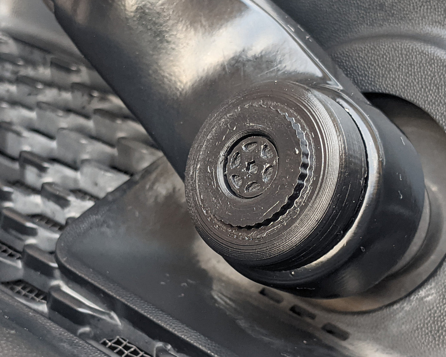 Wiper Cap - Wheel - Black