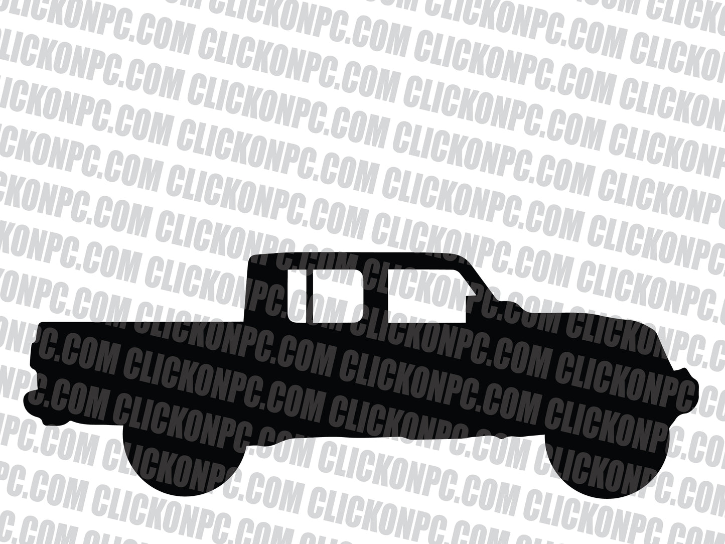 Jeep Vinyl Sticker - Black