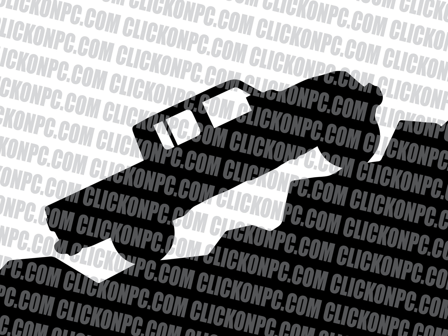 Jeep Vinyl Sticker - Black