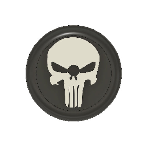 Wiper Cap - Punisher - Black/White