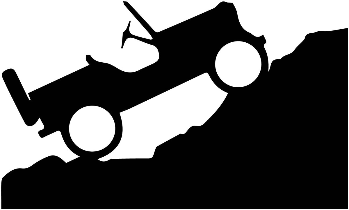 Jeep Wrangler JK Window Replacement Stickers - Easter Egg